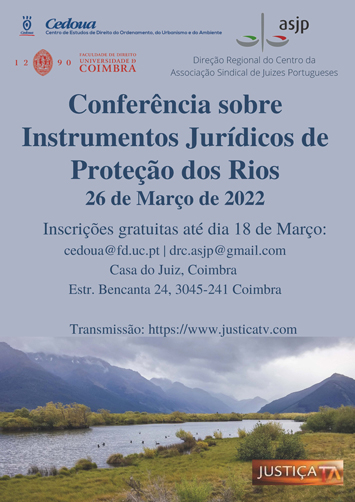 Conferência sobre Instrumentos Jurídicos de Proteção dos Rios
